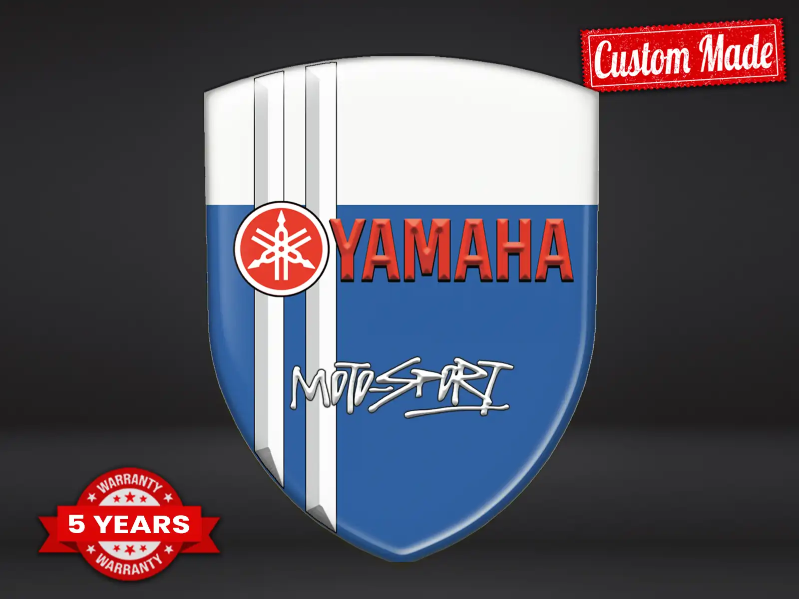 Yamaha Meilleurs Stickers Pare-Chocs Style Max Moderne Pro